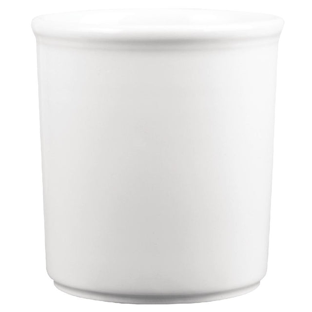 Churchill Counter Serve White Deli Jars 510ml (Pack of 4) - DP867 Churchill Super Vitrified Churchill   