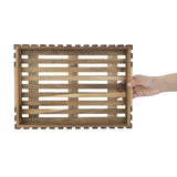 Olympia Acacia Small Storage Box 356x255mm - DP880  Olympia   