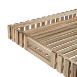 Olympia Acacia Large Storage Box 510x356mm - DP881  Olympia   