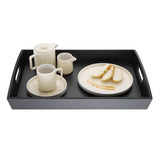Olympia Bamboo Black Large Serving Tray 510x350mm - DP883  Olympia   