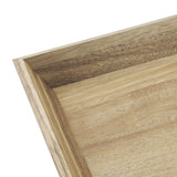 Olympia Acacia Rectangular Tray 380x355mm - DP885  Olympia   