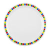 Olympia Kristallon Fairground Melamine Dinner Plates 230mm (Pack of 12) - DP981 Plates Olympia