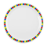 Olympia Kristallon Fairground Melamine Dinner Plates 230mm (Pack of 12) - DP981 Plates Olympia