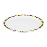 Olympia Kristallon Fairground Melamine Dinner Plates 230mm (Pack of 12) - DP981 Plates Olympia