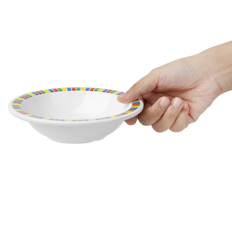 Olympia Kristallon Fairground Melamine Bowls 150mm (Pack of 12) - DP982 Bowls Olympia