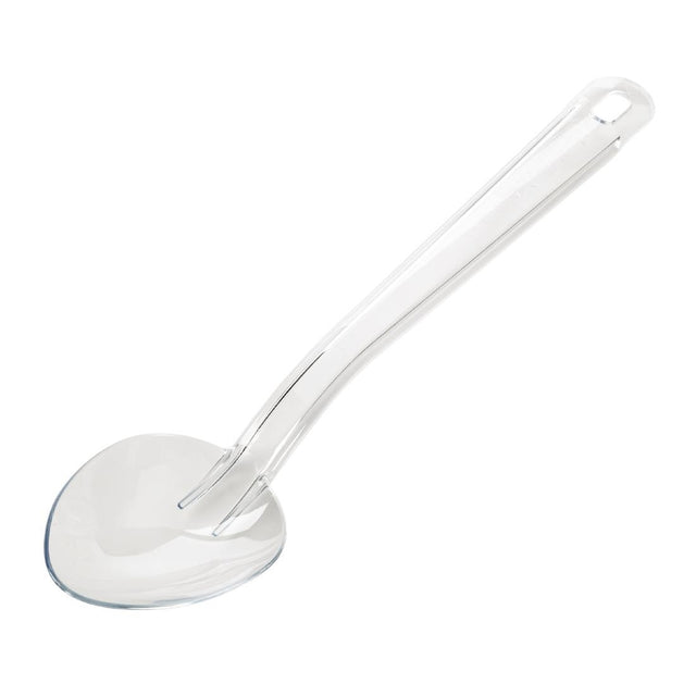 Matfer Bourgeat Exoglass Serving Spoon Clear 13" - DR018  Matfer Bourgeat   