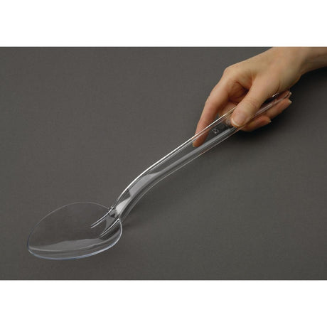Matfer Bourgeat Exoglass Serving Spoon Clear 13" - DR018  Matfer Bourgeat   