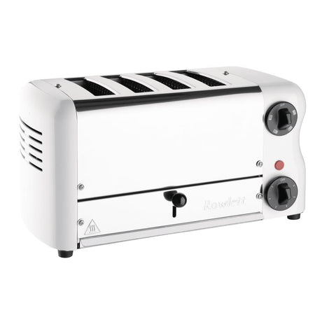 Rowlett Esprit 4 Slot Toaster White w/2x Additional Elements & Sandwich Cage - CH182  Rowlett   