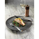 Olympia Fusion Round Black Coupe Plate 270mm (Pack of 4) - DR088 Plates Olympia