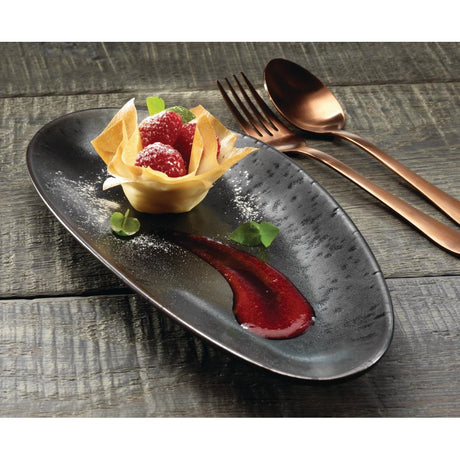 Olympia Fusion Oval Plate 357mm (Pack of 4) - DR090 Plates Olympia