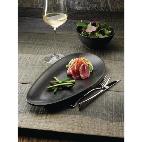 Olympia Fusion Oval Plate 357mm (Pack of 4) - DR090 Plates Olympia