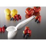 Matfer Bourgeat Exoglass Perforated Serving Spoon White 13" - DR197  Matfer Bourgeat   