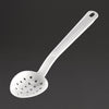Matfer Bourgeat Exoglass Perforated Serving Spoon White 13" - DR197  Matfer Bourgeat   