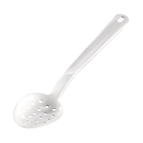 Matfer Bourgeat Exoglass Perforated Serving Spoon White 13" - DR197  Matfer Bourgeat   