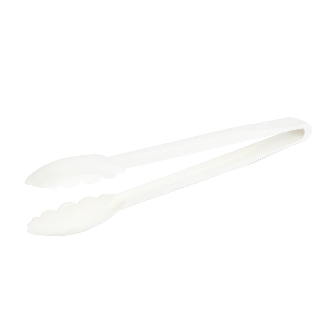 Matfer Bourgeat Exoglass Tongs White 12" - DR320  Matfer Bourgeat   
