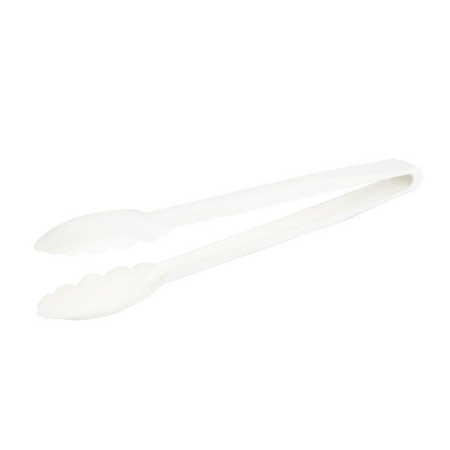 Matfer Bourgeat Exoglass Tongs White 12" - DR320  Matfer Bourgeat   