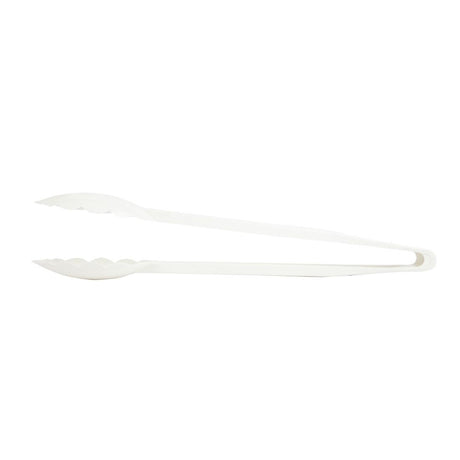 Matfer Bourgeat Exoglass Tongs White 12" - DR320  Matfer Bourgeat   
