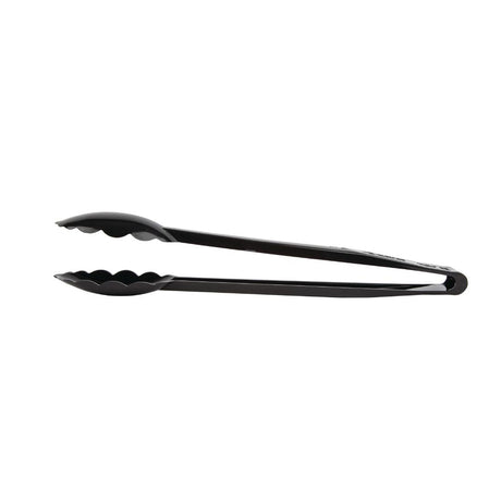 Matfer Bourgeat Exoglass Tongs Black 12" - DR321  Matfer Bourgeat   