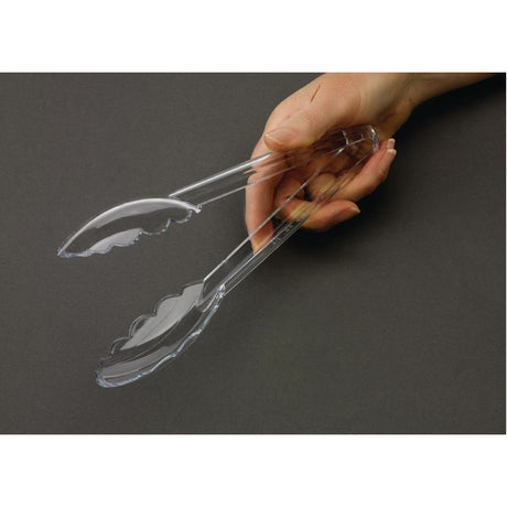 Matfer Bourgeat Exoglass Tongs Clear 9" - DR322  Matfer Bourgeat   