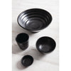 Olympia Kristallon Fusion Melamine Rice Bowls Black 120mm (Pack of 6) - DR514 Bowls Olympia