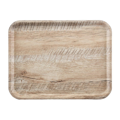 Cambro Madeira Laminate Canteen Tray Light Oak 460mm - DR585  Cambro   