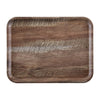 Cambro Madeira Laminate Canteen Tray Dark Oak 460mm - DR587  Cambro   
