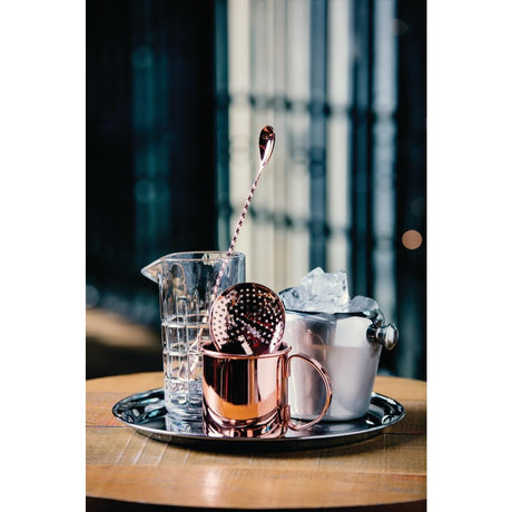 Olympia Cocktail Mixing Spoon Copper - DR615 Spoons Olympia