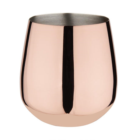 Olympia Curved Tumbler 500ml Copper - DR611 Cocktail Glasses Olympia   