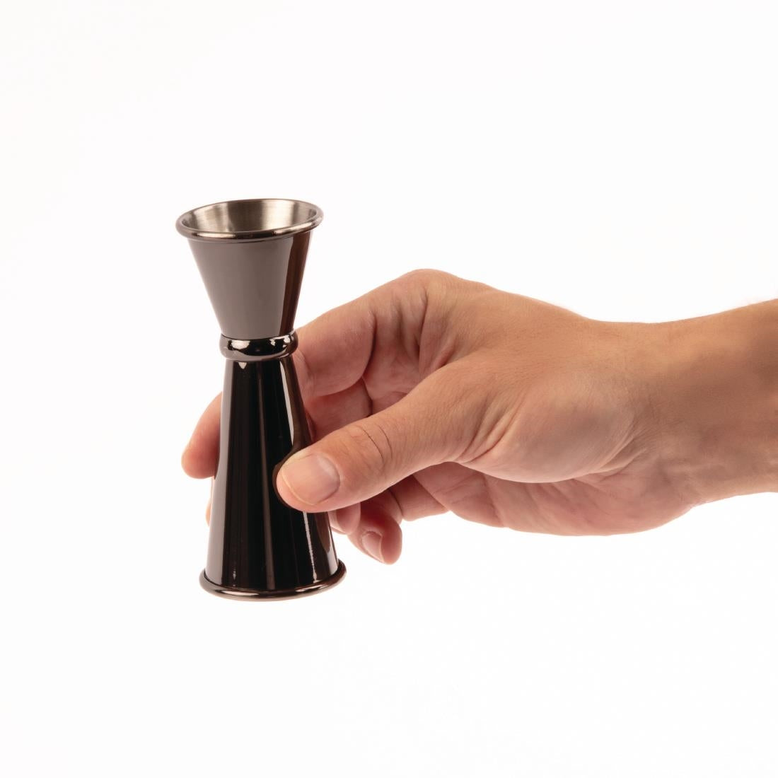 Olympia Banded Jigger Gunmetal - DR626  Olympia   