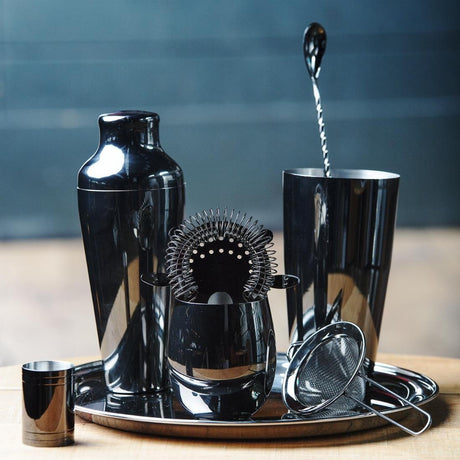 Olympia Cocktail Mixing Spoon Gunmetal - DR635 Spoons Olympia