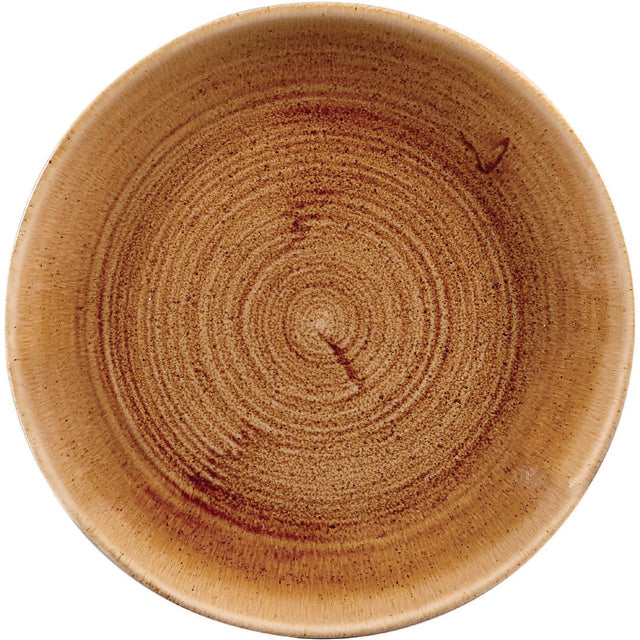 Churchill Stonecast Patina Coupe Plates Vintage Copper 165mm (Pack of 12) - DR663 Plates Churchill