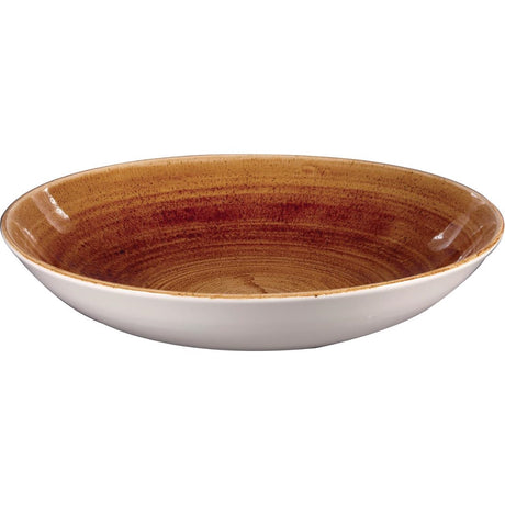 Churchill Stonecast Patina Coupe Bowls Vintage Copper 248mm (Pack of 12) - DR664 Bowls Churchill