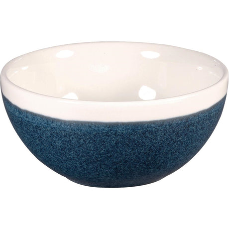Churchill Monochrome Soup Bowl Sapphire Blue 160mm (Pack of 12) - DR674 Bowls Churchill