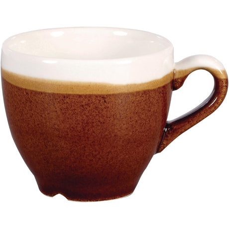 Churchill Monochrome Espresso Cup Cinnamon Brown 89ml (Pack of 12) - DR679 Cups and Mugs Churchill