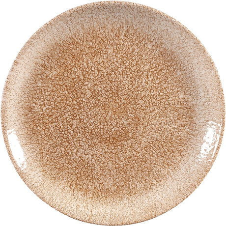 Churchill Studio Prints Raku Coupe Plate Garnet Orange 210mm (Pack of 12) - DR702 Plates Churchill