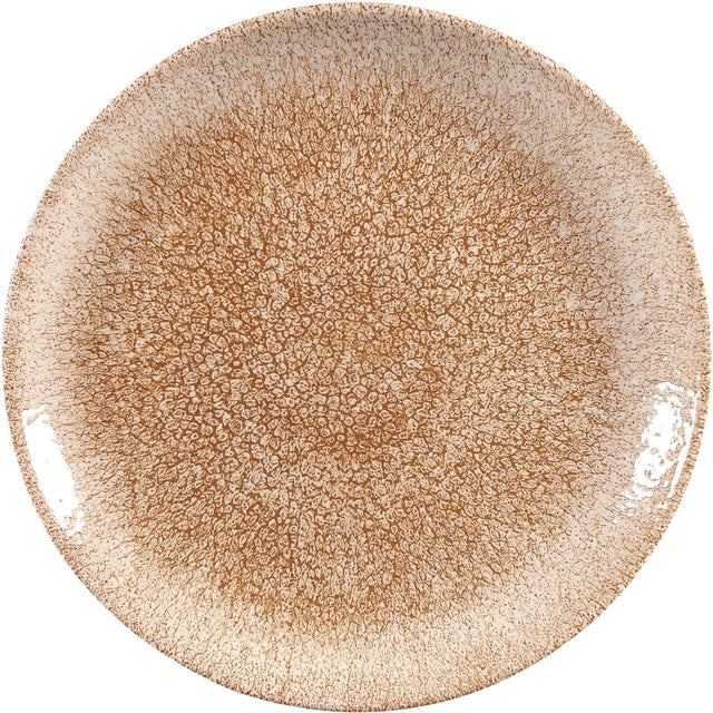 Churchill Studio Prints Raku Coupe Plate Garnet Orange 210mm (Pack of 12) - DR702 Plates Churchill