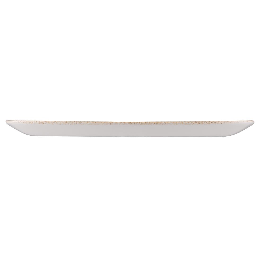 Churchill Studio Prints Raku Rectangular Plate Garnet Orange 298mm (Pack of 12) - DR706 Plates Churchill