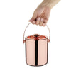 Olympia Double Walled Ice Bucket with Lid 1Ltr Copper - DR740  Olympia   