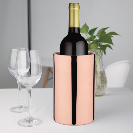 Olympia Copper Plated Wine Cooler - DR741  Olympia   