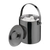 Olympia Double Walled Ice Bucket with Lid 1Ltr Gunmetal - DR742  Olympia   