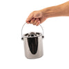 Olympia Double Walled Ice Bucket with Lid 1Ltr Gunmetal - DR742  Olympia   
