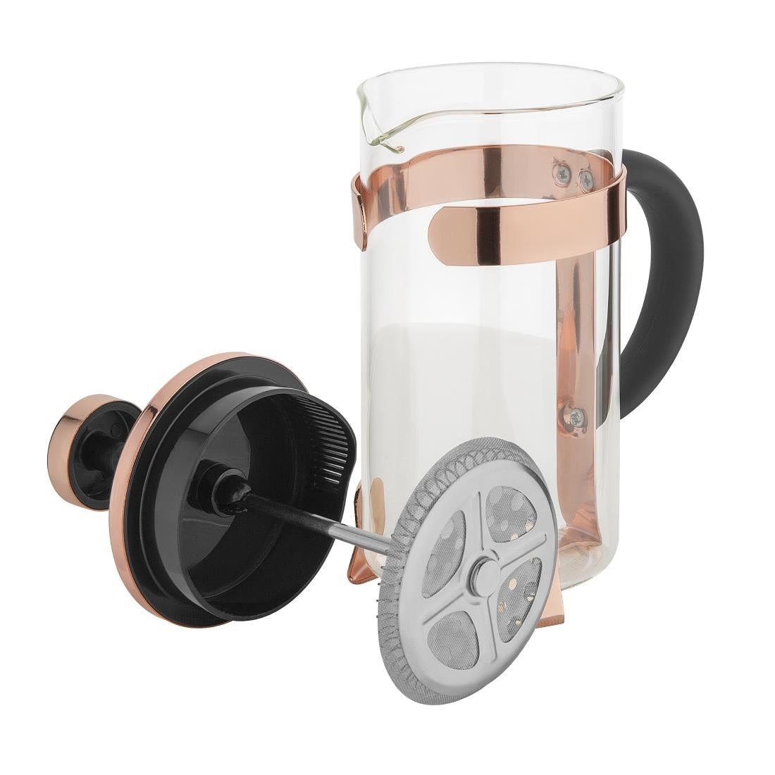 Olympia Contemporary Cafetiere Copper 3 Cup - DR745  Olympia   