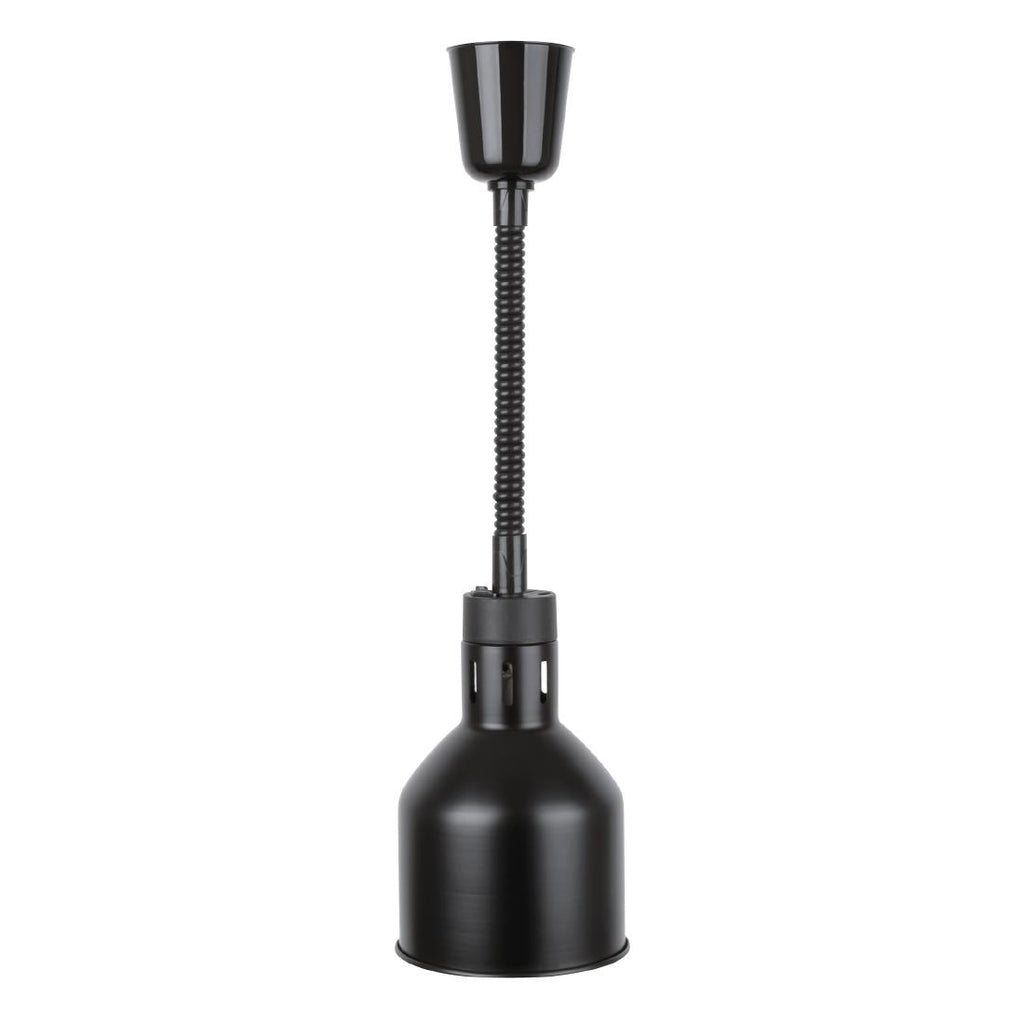 Buffalo Retractable Heat Lamp Matte Black Finish - DR759  Buffalo   