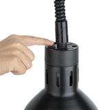 Buffalo Retractable Heat Lamp Matte Black Finish - DR759  Buffalo   