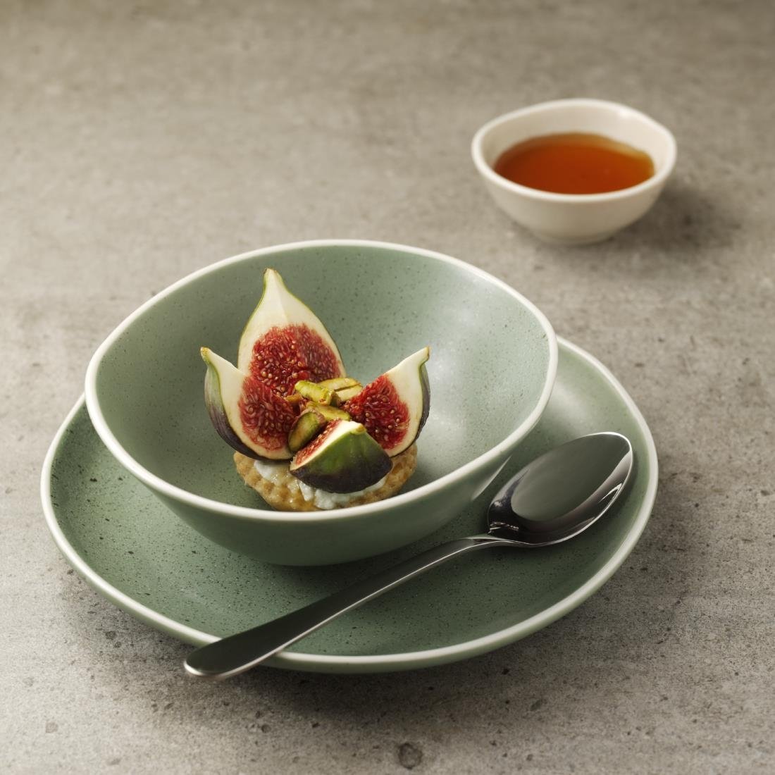 Olympia Chia Dipping Dishes Sand 80mm (Pack of 12) - DR813 Olympia Crockery Olympia   