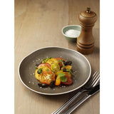 Olympia Chia Plates Charcoal 270mm (Pack of 6) - DR814 Plates Olympia