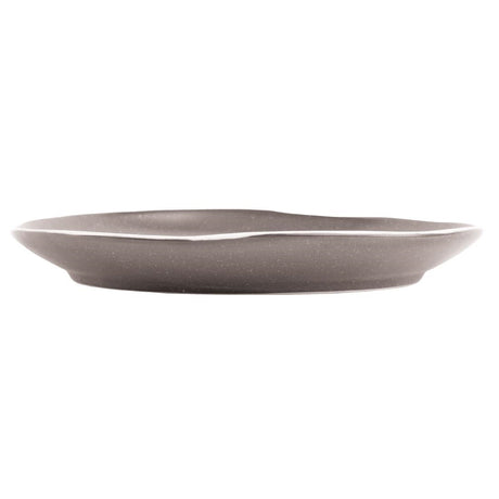 Olympia Chia Plates Charcoal 205mm (Pack of 6) - DR815 Plates Olympia
