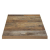 Bolero Pre-Drilled Square Table Top Urban Dark 700mm - DR823 Wood Effect Table Tops Bolero   