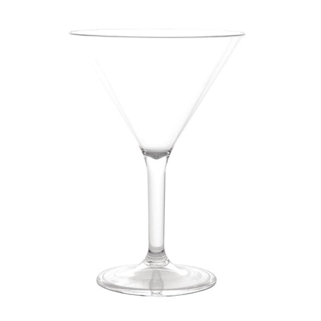 Olympia Kristallon Polycarbonate Martini Glasses 300ml (Pack of 12) - DS131 Plastic Drinkware Olympia   
