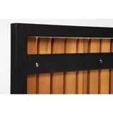 Bolero Steel & Acacia Side Chairs (Pack of 4) - DS150 Metal Dining Chairs Bolero   